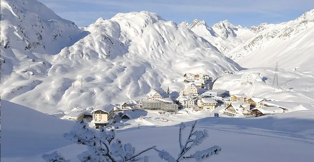 St Anton village