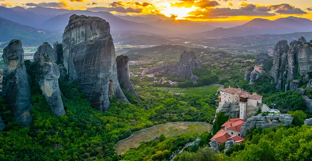 Meteora valley