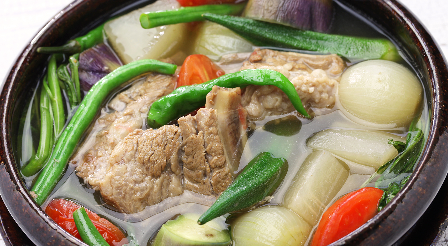 Sinigang filipino food